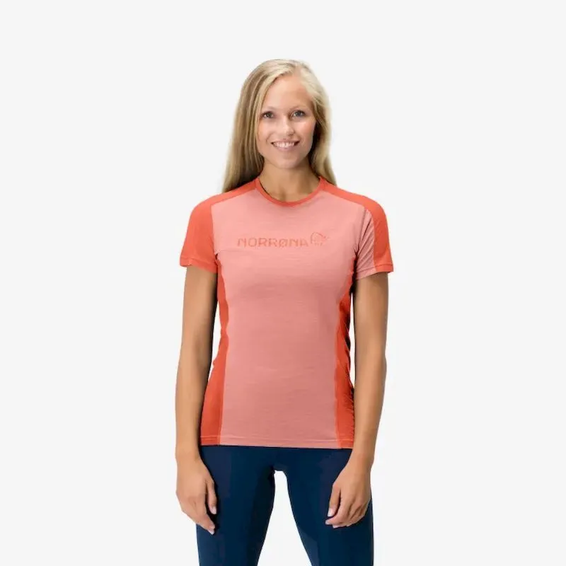 Norrona Falketind Equaliser Merino T Shirt - T shirt - Donna