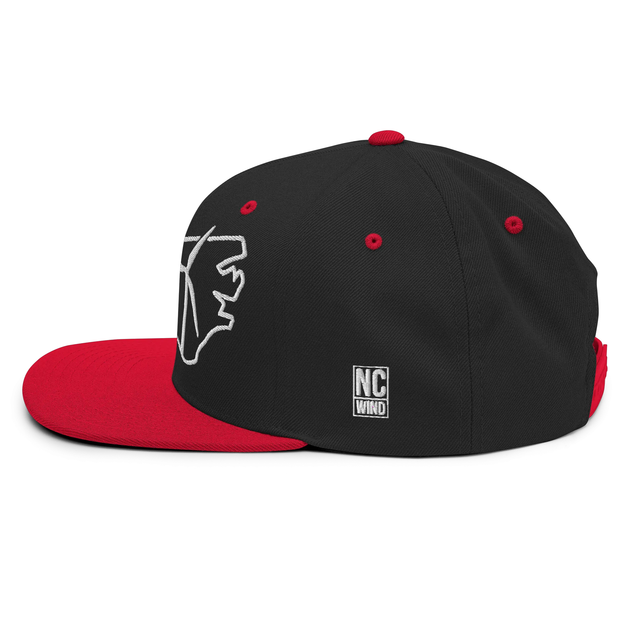 North Carolina Wind Snapback Hat