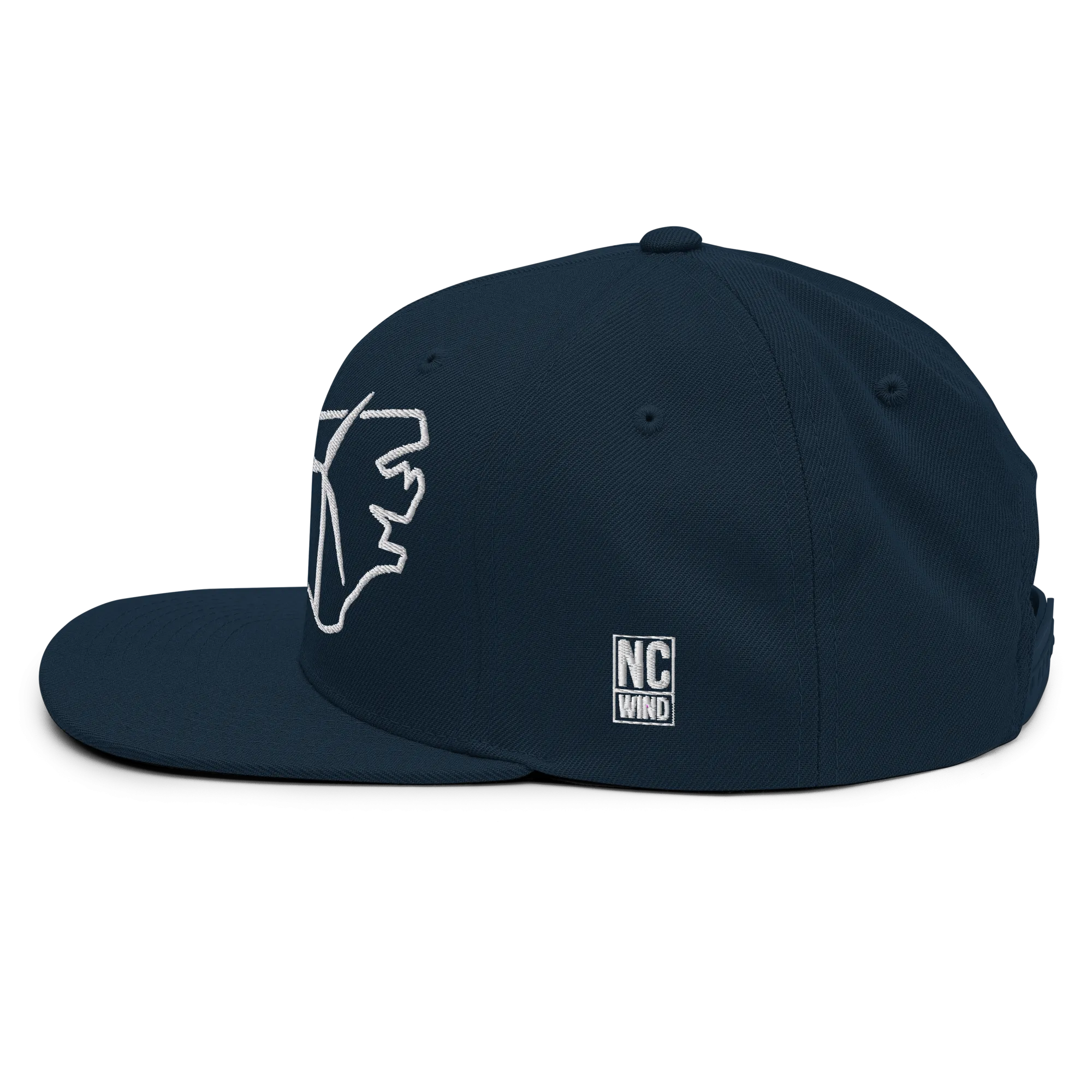 North Carolina Wind Snapback Hat