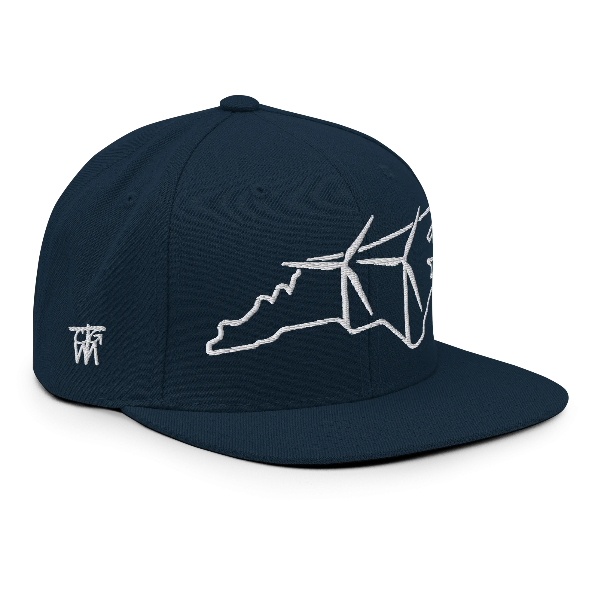 North Carolina Wind Snapback Hat