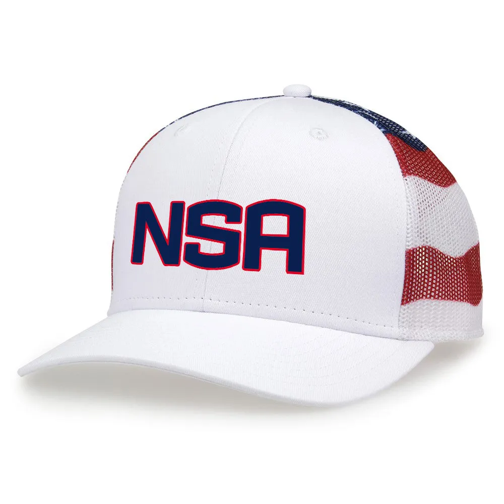 USA Flag Snapback Hat from NSA Classic Series: GB452US