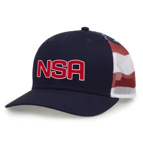 USA Flag Snapback Hat from NSA Classic Series: GB452US