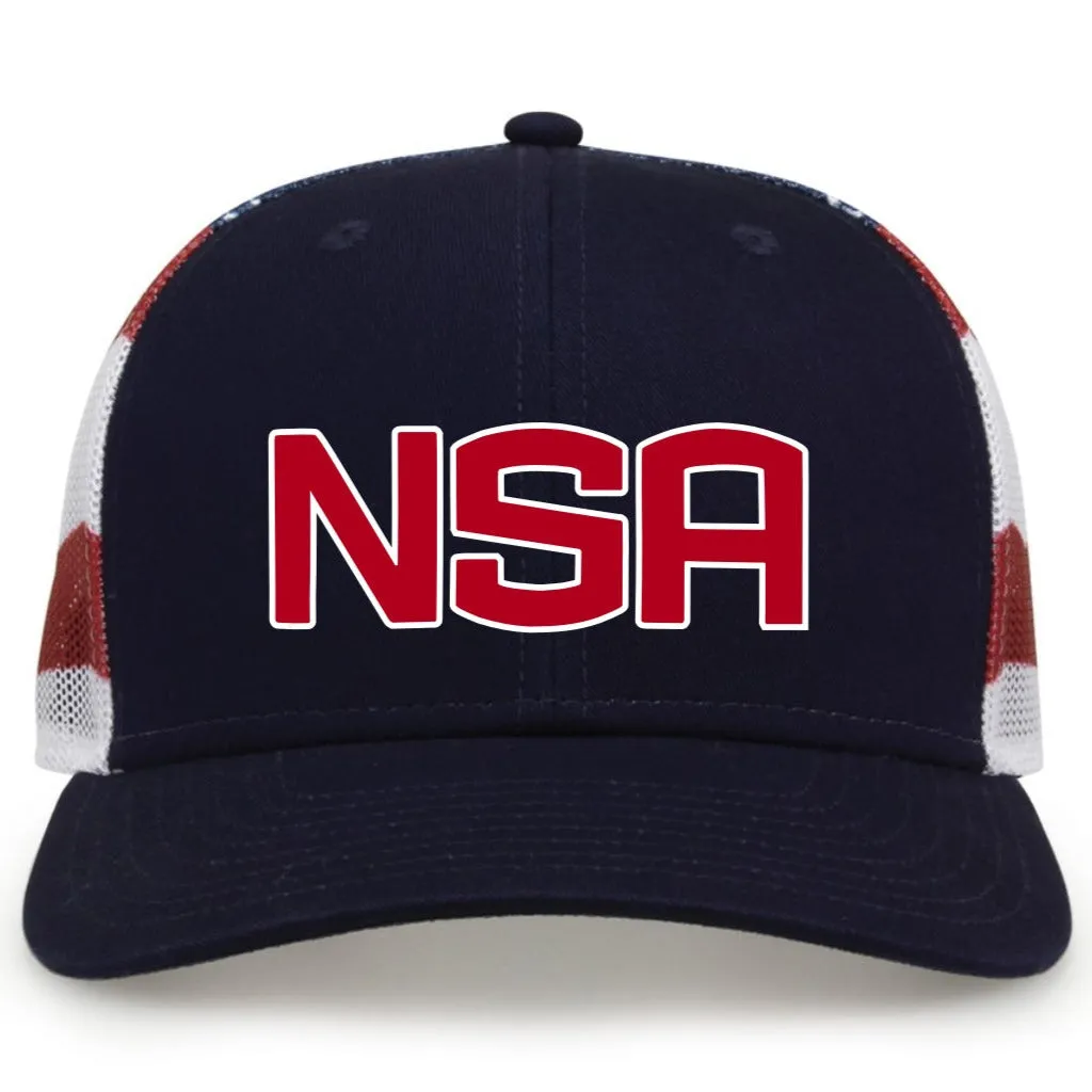 USA Flag Snapback Hat from NSA Classic Series: GB452US