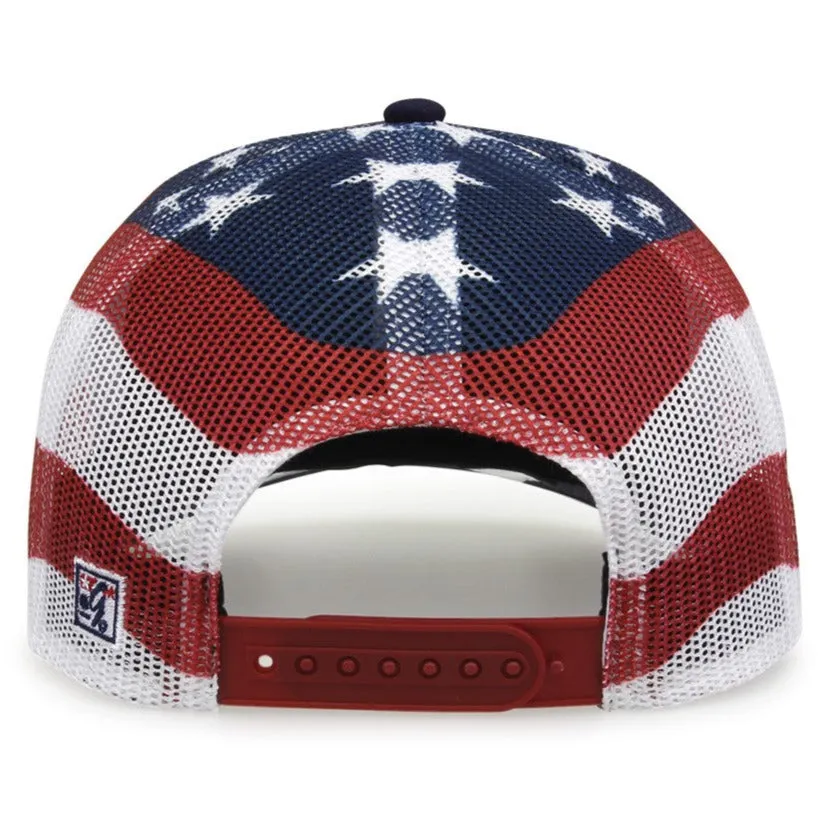 USA Flag Snapback Hat from NSA Classic Series: GB452US