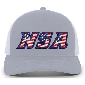 National Security Agency Flag Series Heather Snapback Hat 104S-HEWH