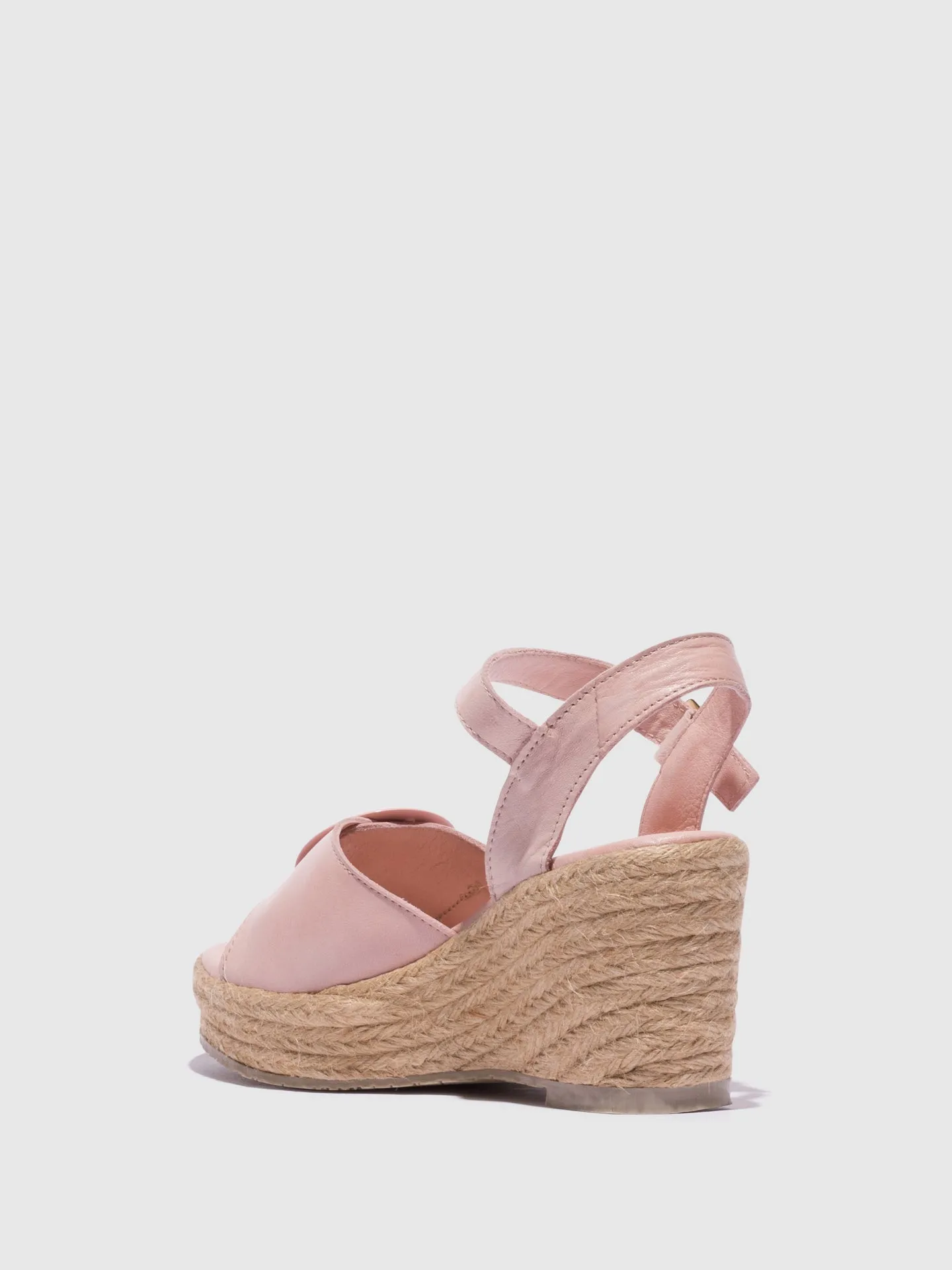 Nude Wedge Sandals