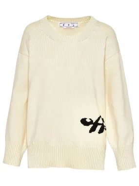 Off-White Logo Knit Sweater