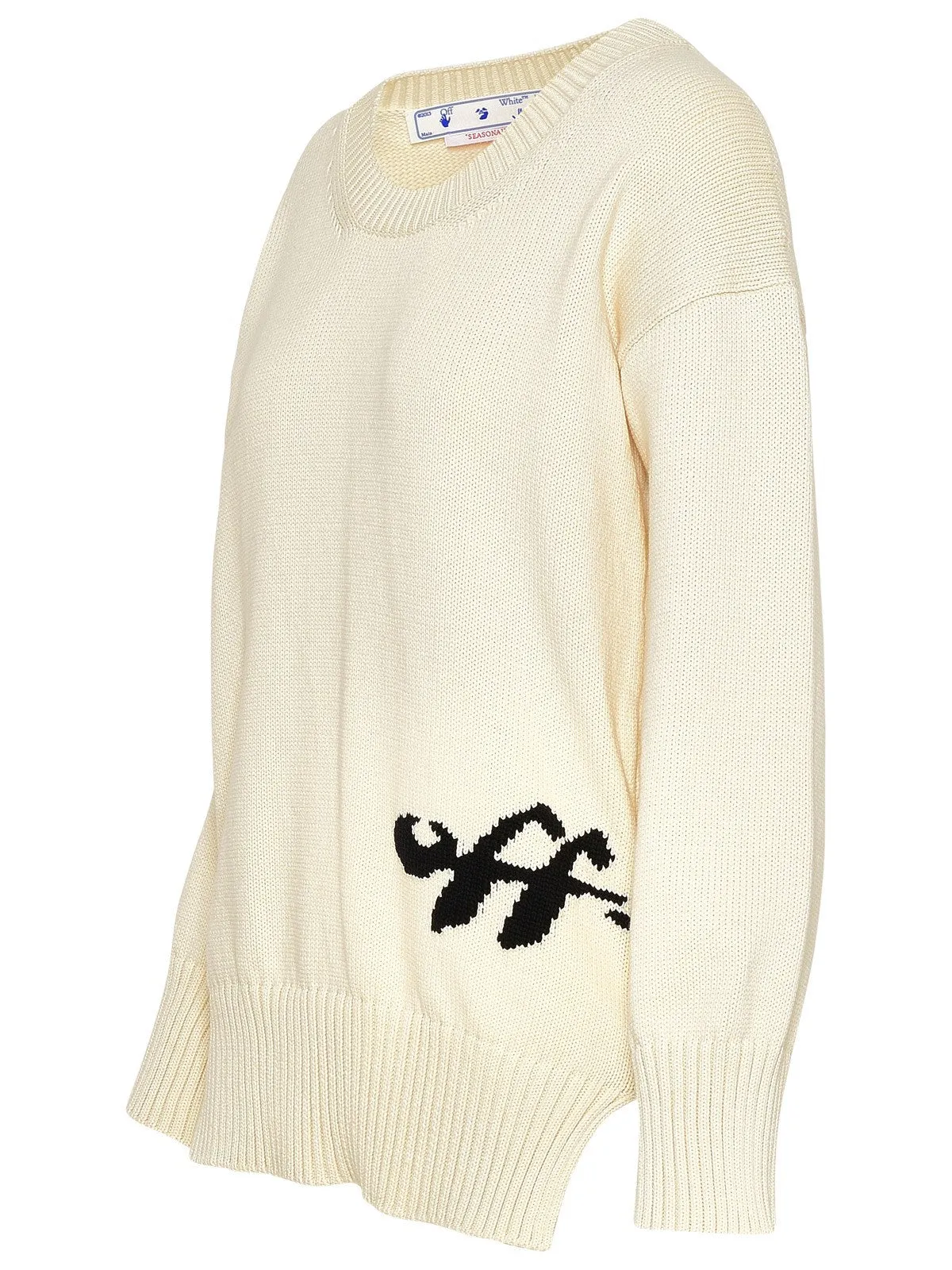 Off-White Logo Knit Sweater