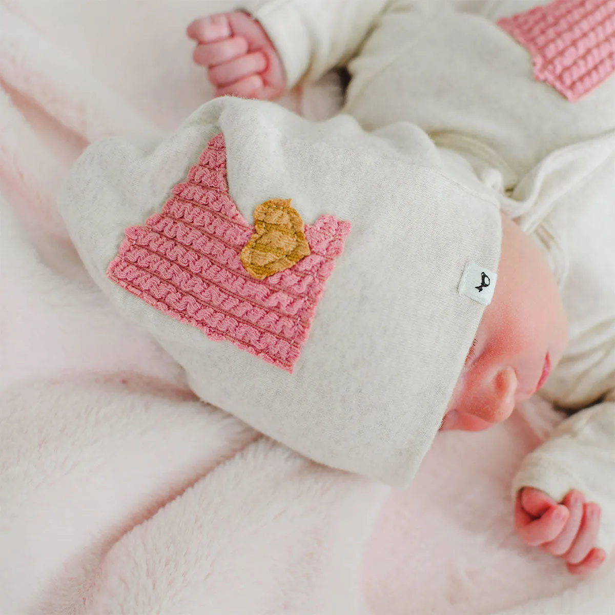 Minnesota Love Blush Hat in Sand by oh baby!