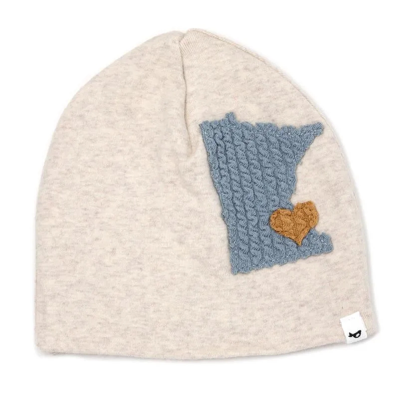 Minnesota Love Fog Hat in Sand by oh baby!