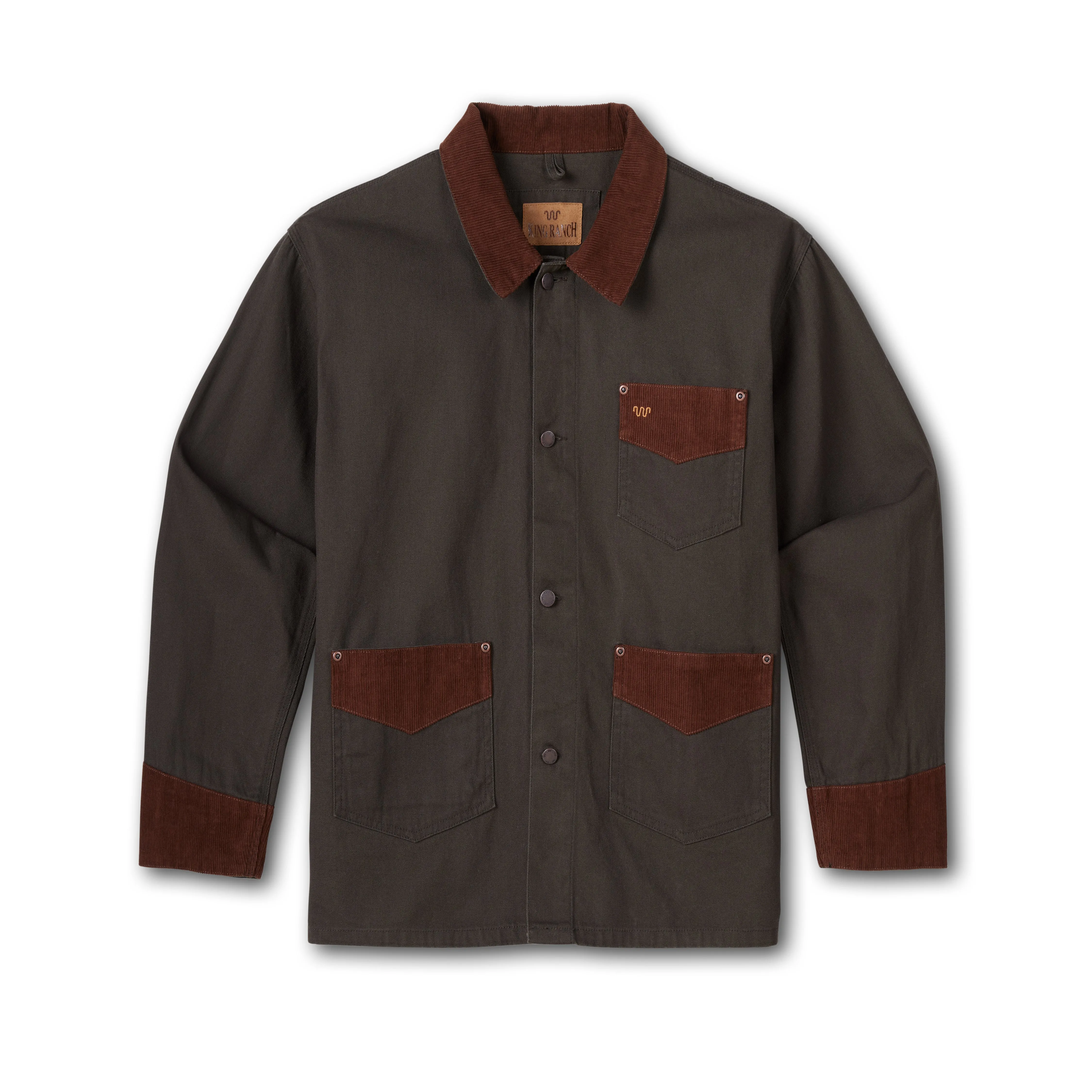 Olive Kineo Brush Jacket