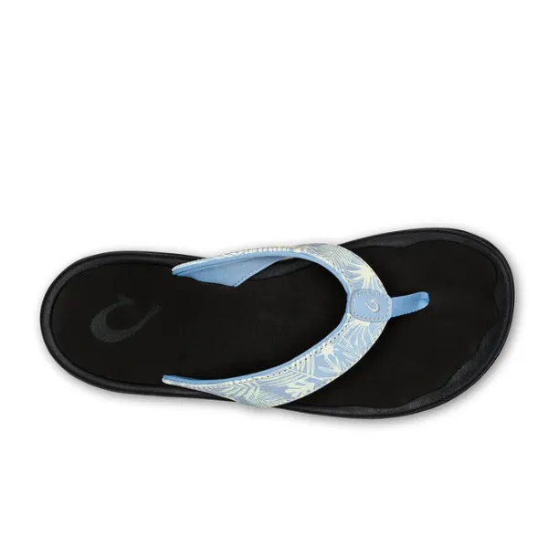 Olukai Women's Ohana Sandal Pale Blue / Black