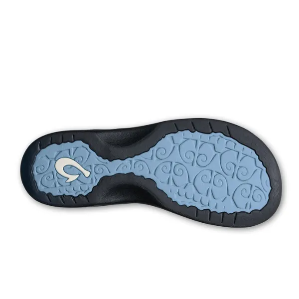 Olukai Women's Ohana Sandal Pale Blue / Black