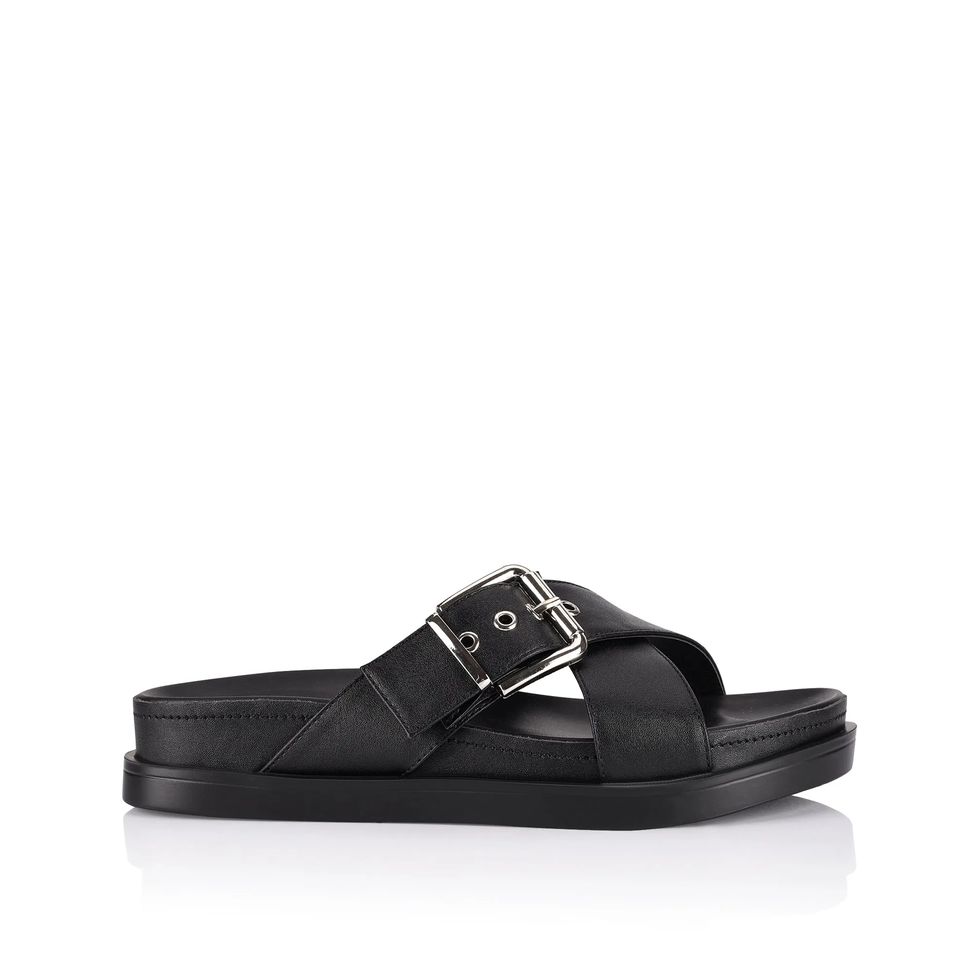 Oscar Chunky Slides - Black