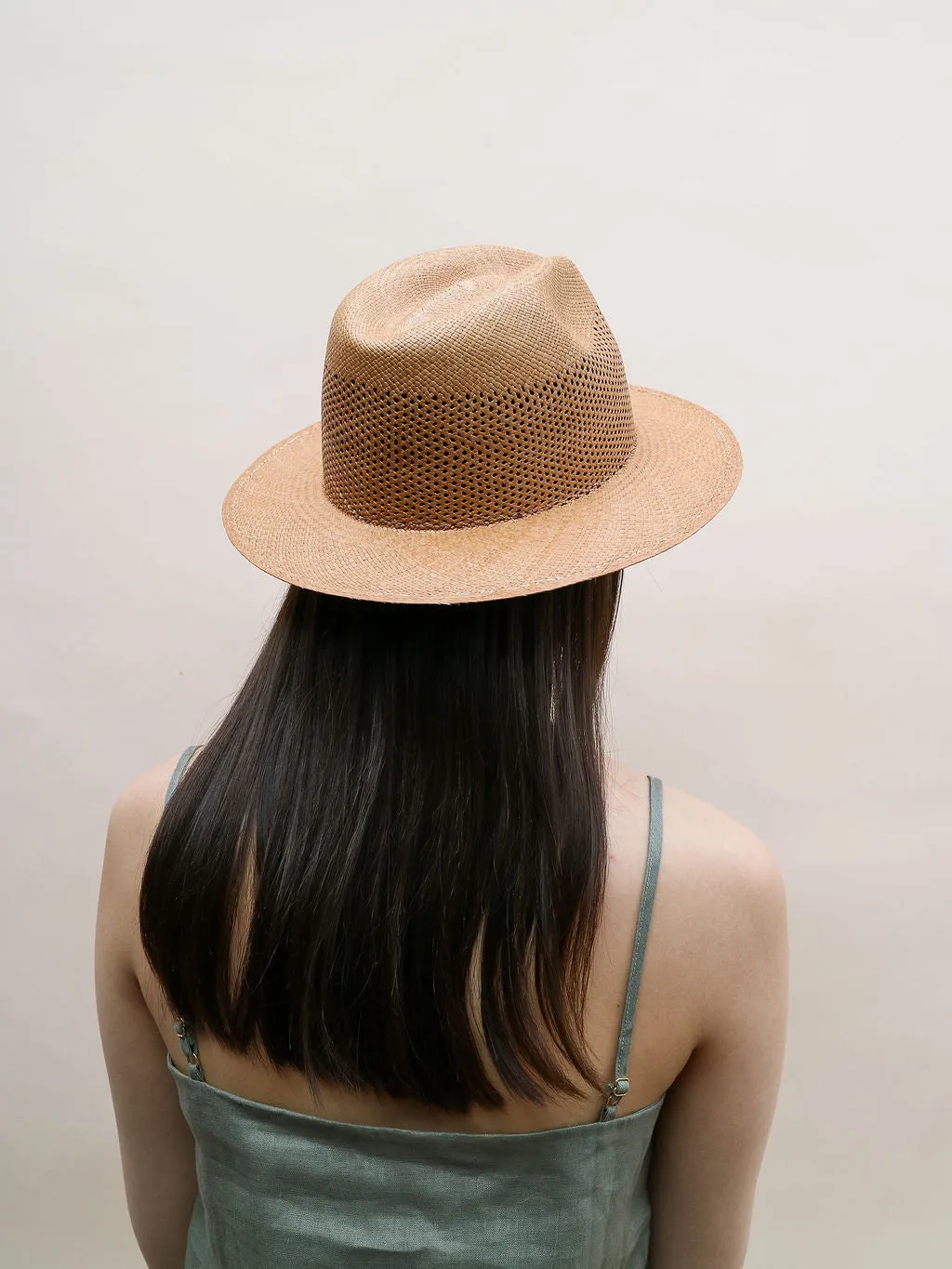 Panama Hat Breeze Tan Short Brim - Shop Now