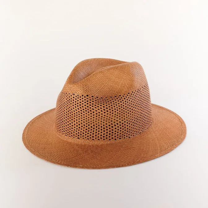 Panama Hat Breeze Tan Short Brim - Shop Now