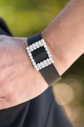 Paparazzi Black Diamond Diva Bracelet