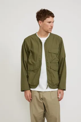 Parachute Liner Jacket Olive Recycled Poly Tech