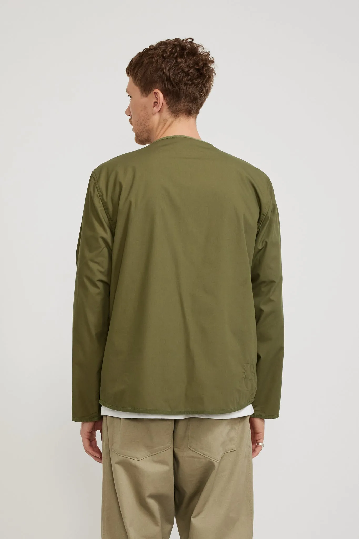 Parachute Liner Jacket Olive Recycled Poly Tech