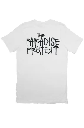 Paradise Project Palm Tree White Black