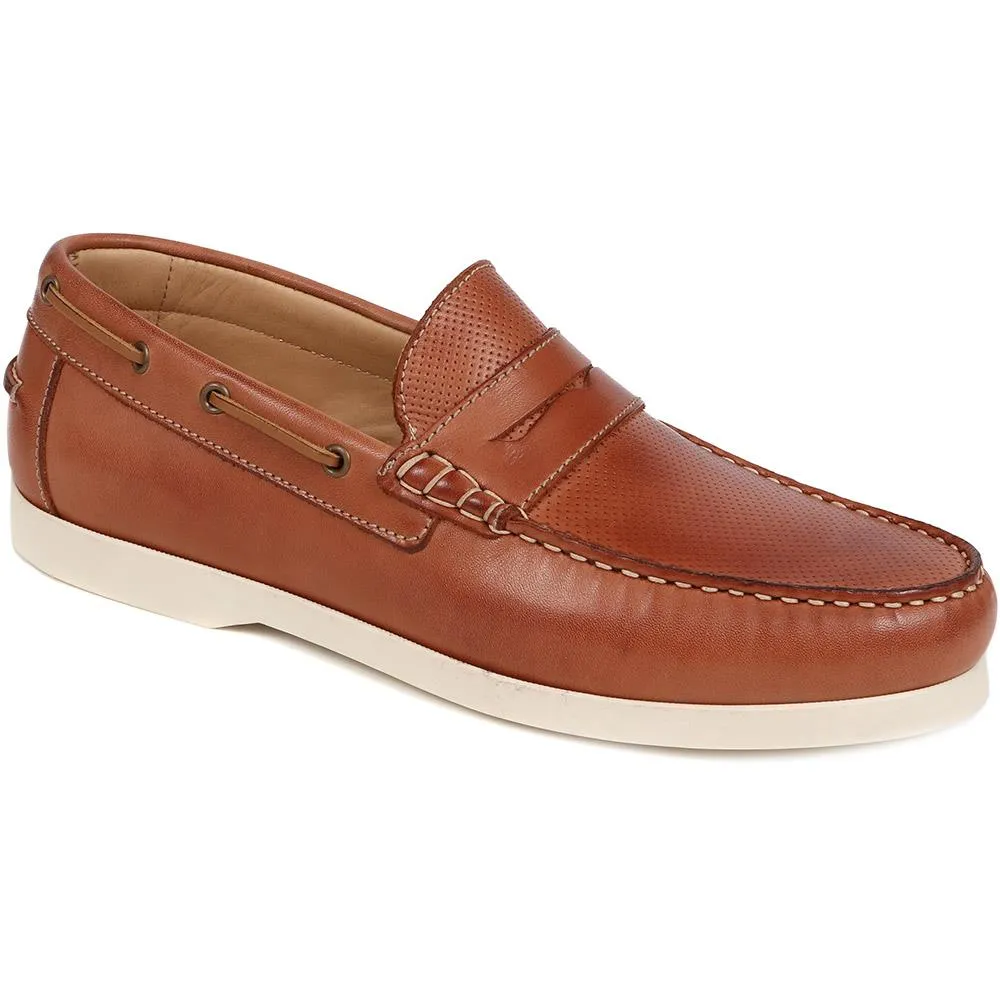 Partick Men's Leather Moccasins - Partick Footwear / Style 325 Model 135.