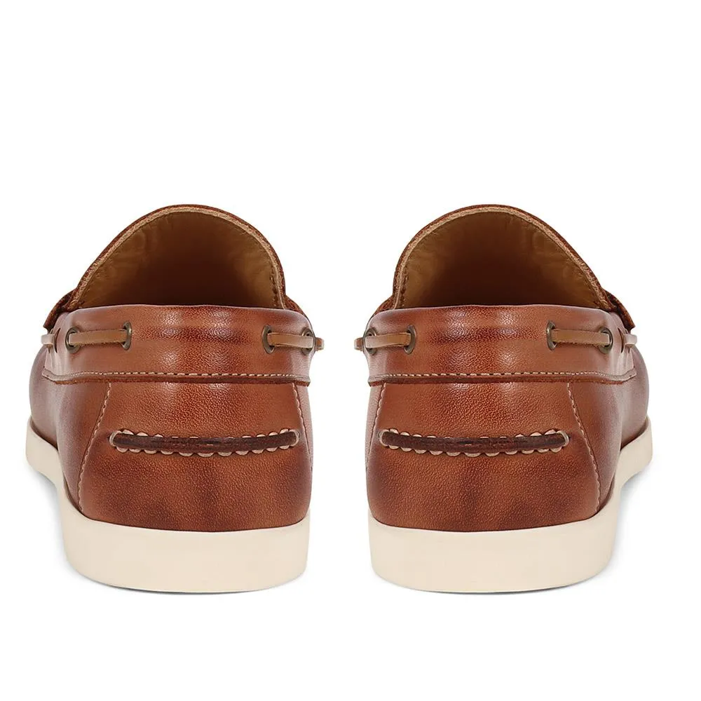 Partick Men's Leather Moccasins - Partick Footwear / Style 325 Model 135.