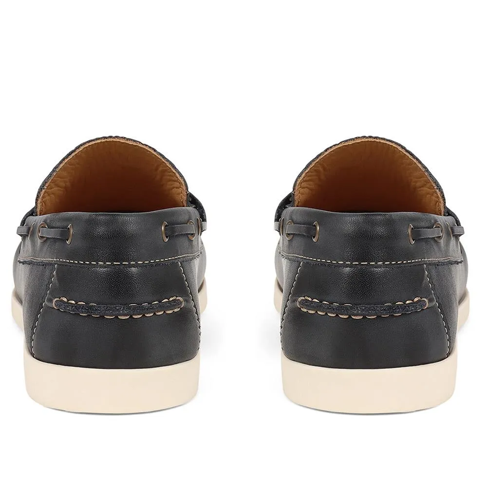 Partick Men's Leather Moccasins - Partick Footwear / Style 325 Model 135.