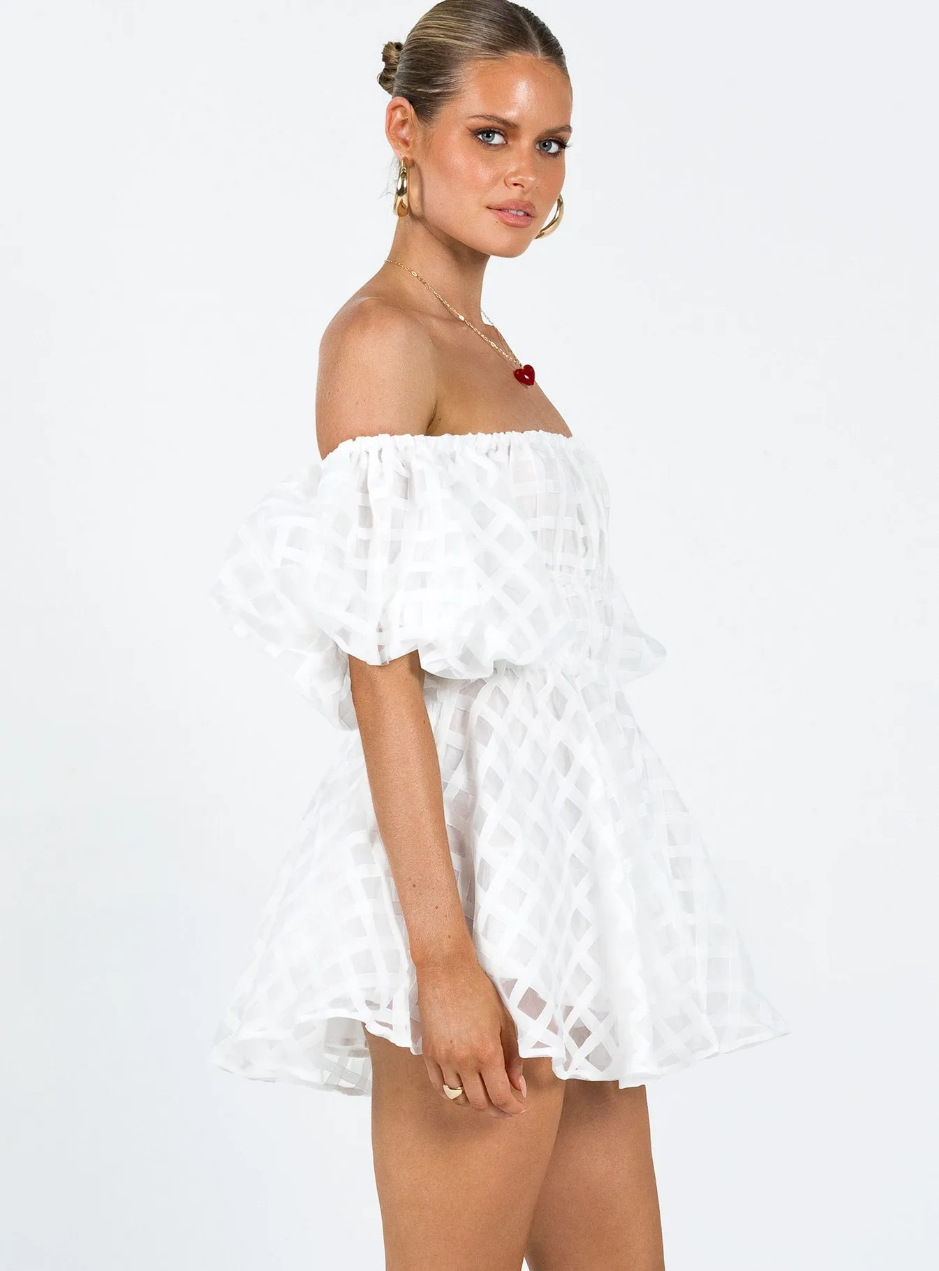 White Pascali Mini Dress