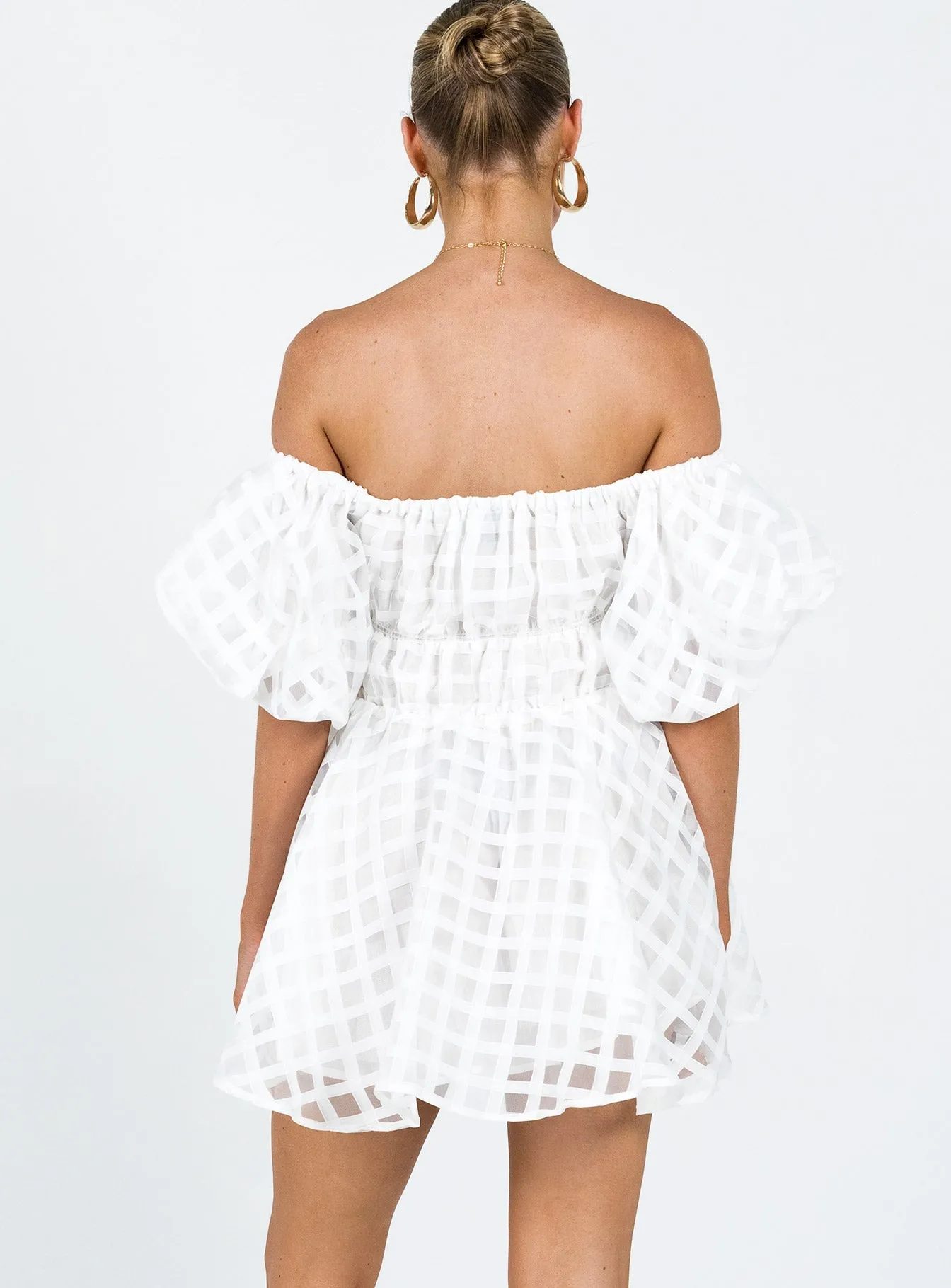 White Pascali Mini Dress