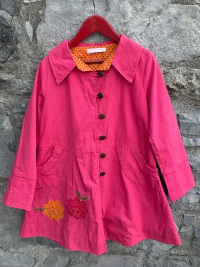 Pink coat size 9-10y for kids (134-140cm)