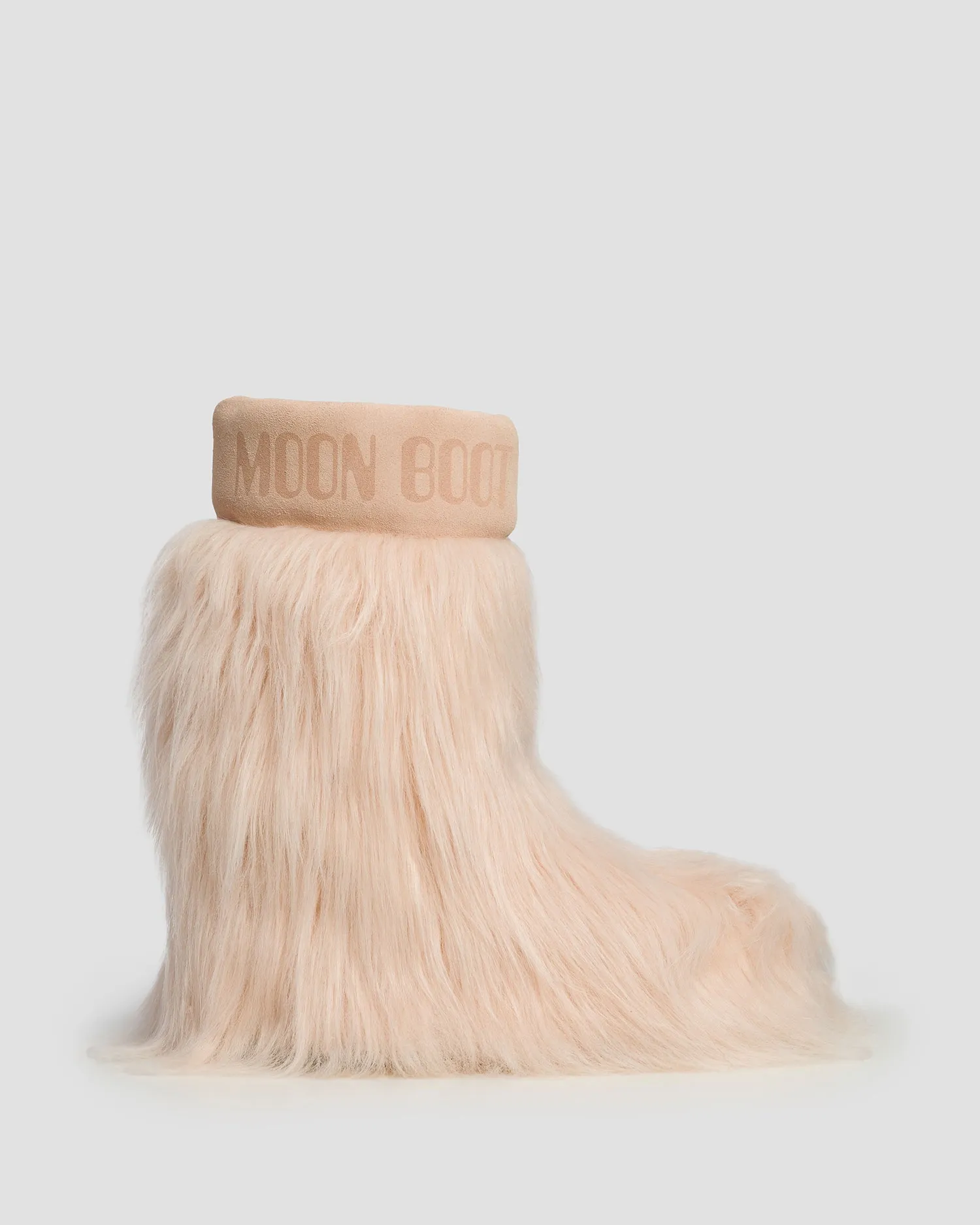 Pink fur snow boots Moon Boot Resort Icon Yeti Mid 80D1409600-j001