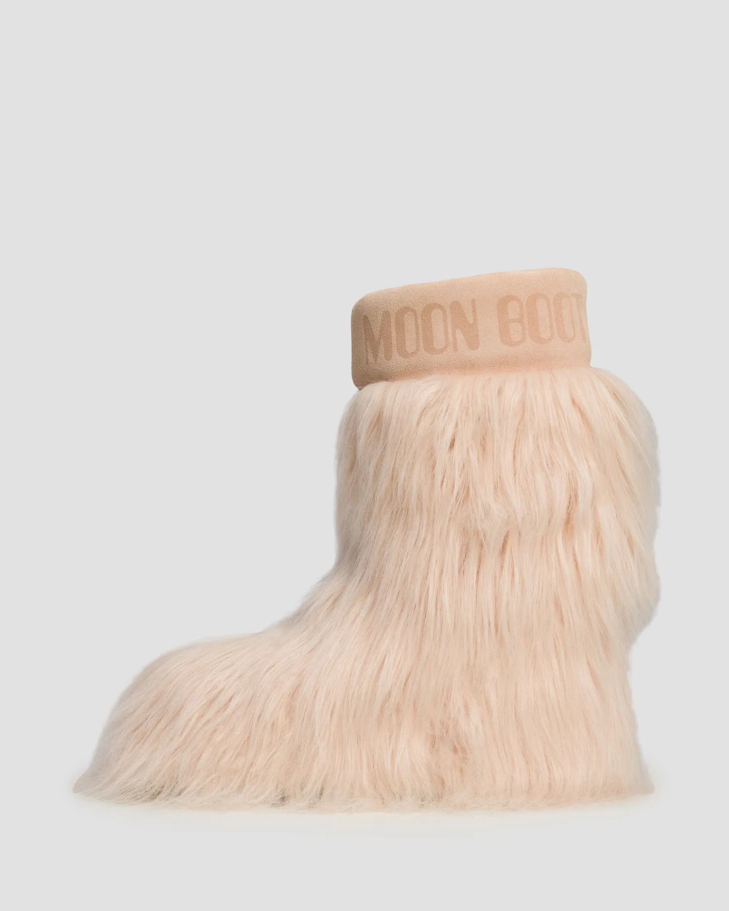 Pink fur snow boots Moon Boot Resort Icon Yeti Mid 80D1409600-j001