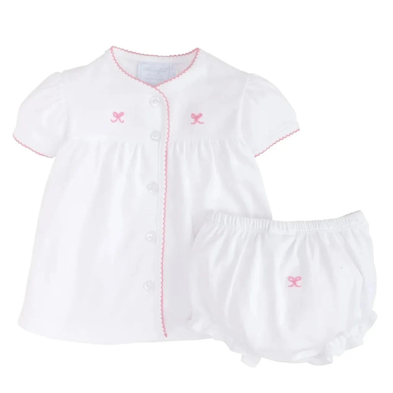 Pinpoint Baby Knit Outfit Set - Bow.