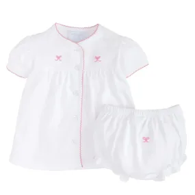 Pinpoint Baby Knit Outfit Set - Bow.