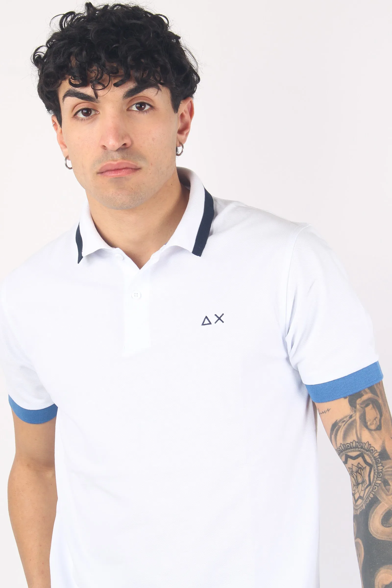 White High Profile Polo