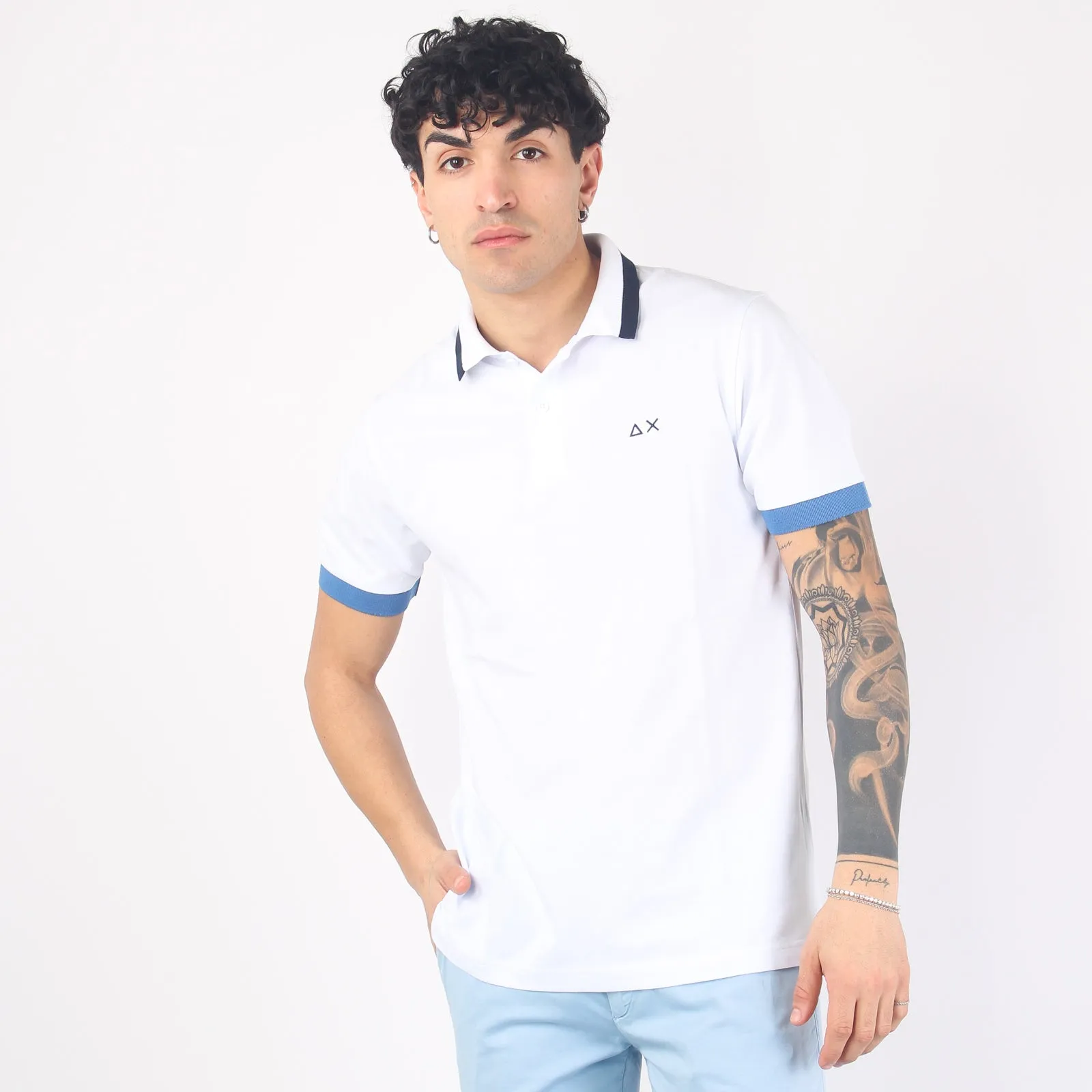 White High Profile Polo