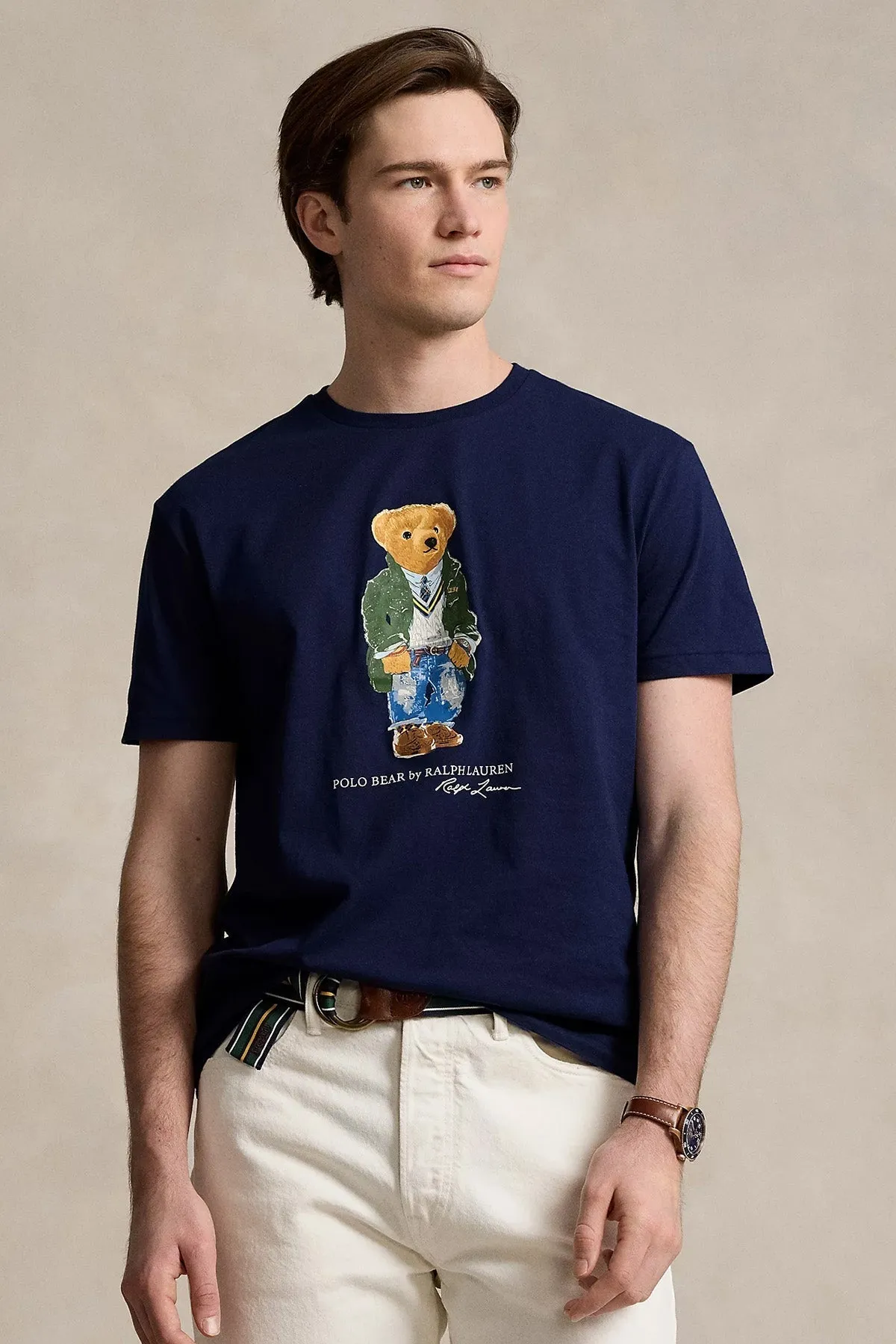 Polo Ralph Lauren Classic Fit Yuvarlak Yaka Polo Bear T-shirt