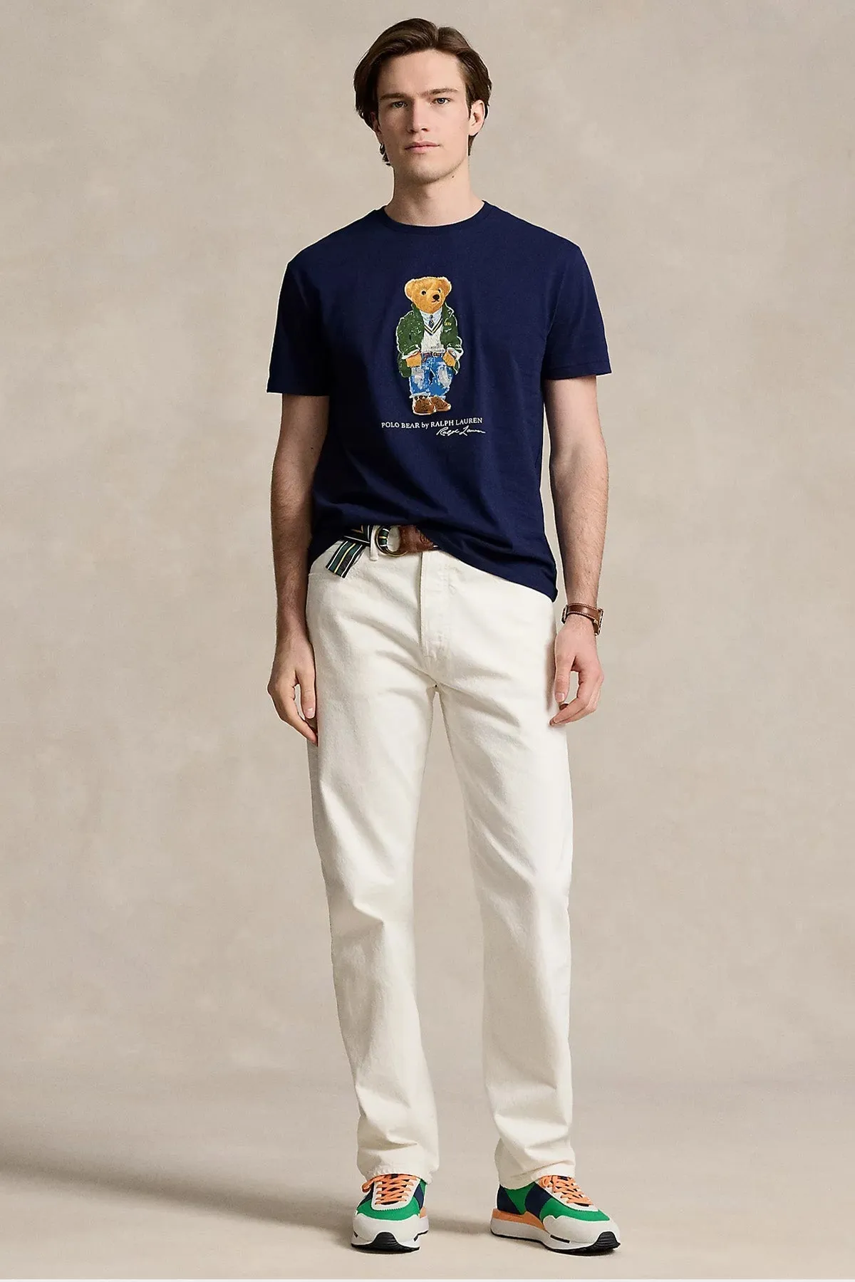 Polo Ralph Lauren Classic Fit Yuvarlak Yaka Polo Bear T-shirt