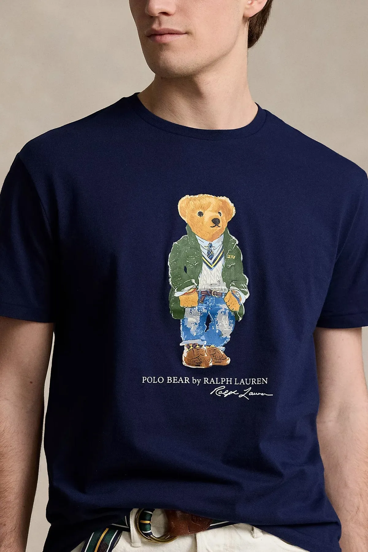 Polo Ralph Lauren Classic Fit Yuvarlak Yaka Polo Bear T-shirt