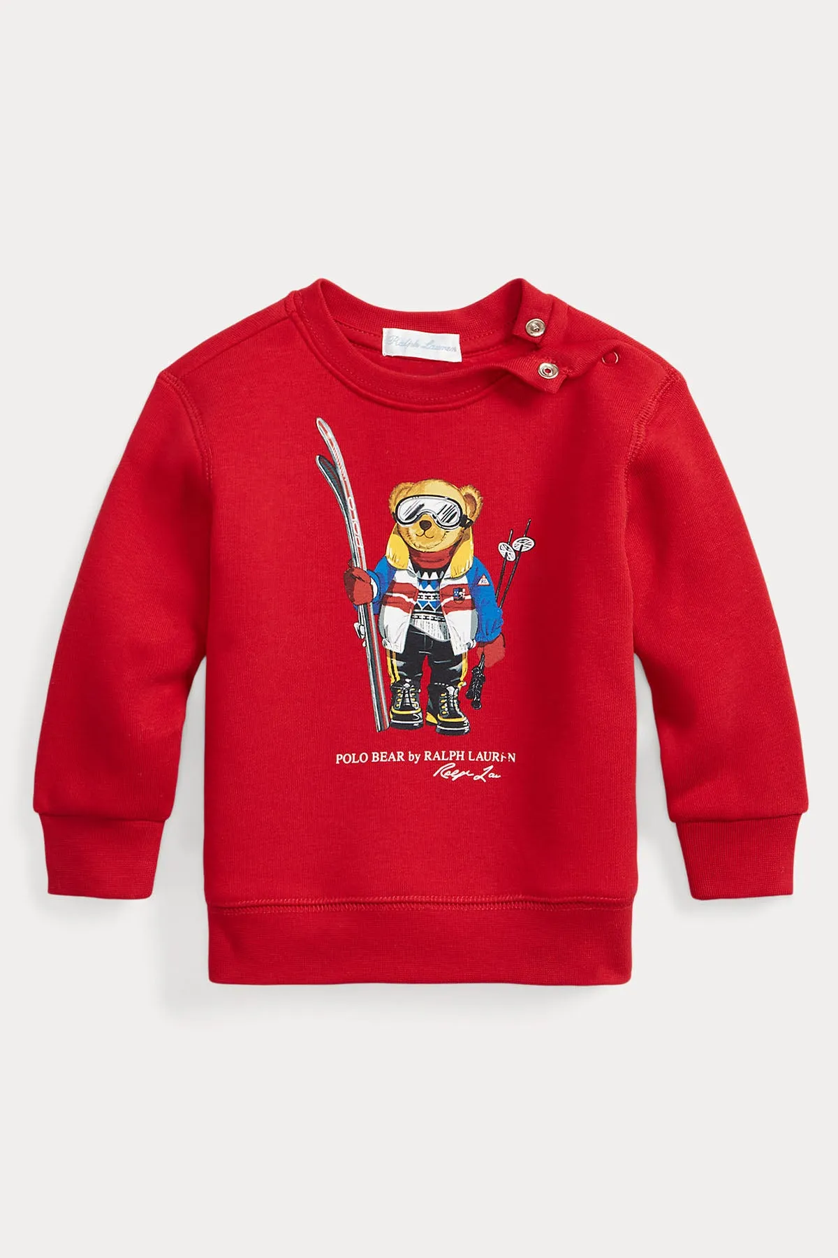 Polo Ralph Lauren Kids 12-24 Aylk Erkek Bebek Polo Bear Sweatshirt