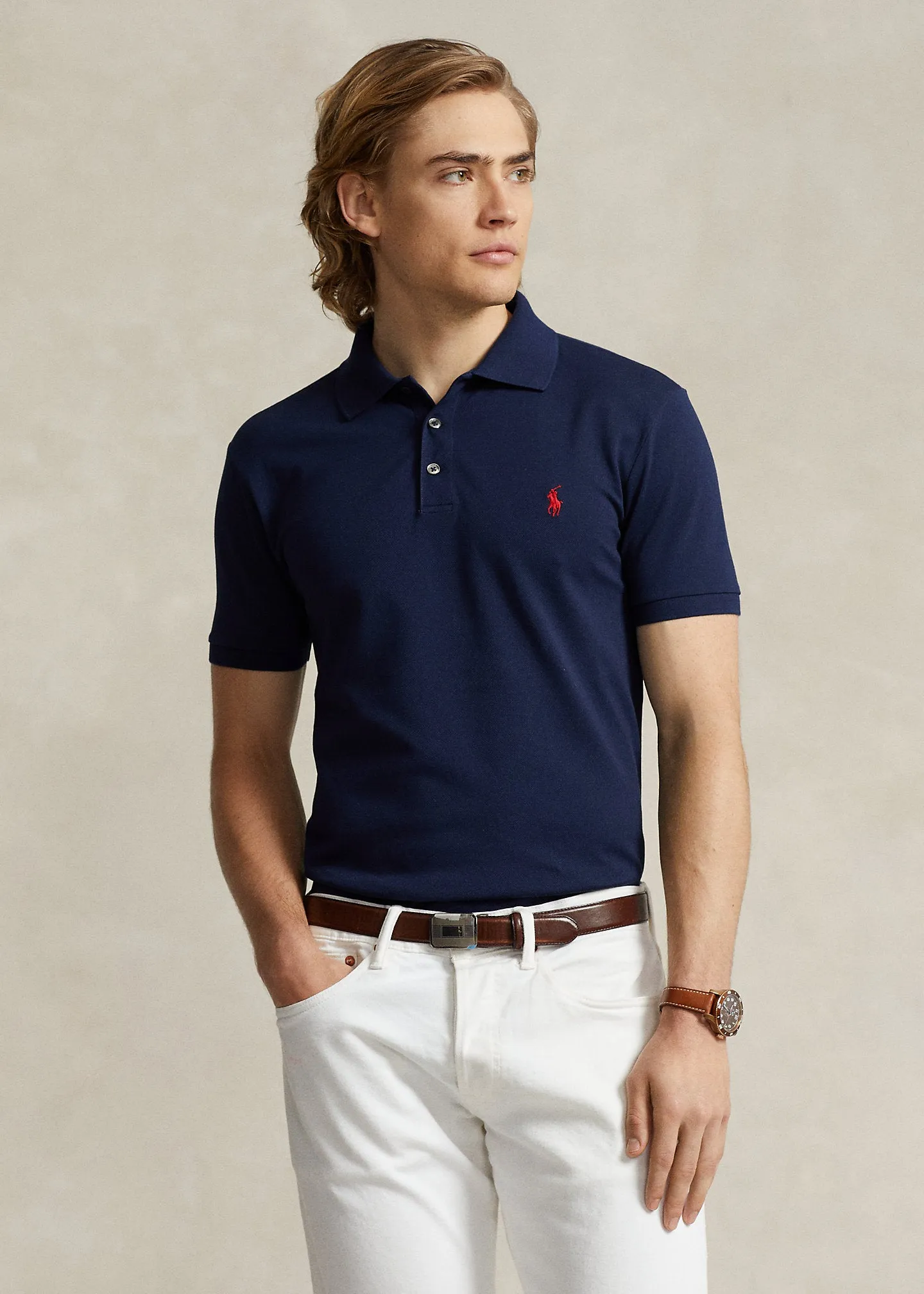 Ralph Lauren Refined Navy Polo