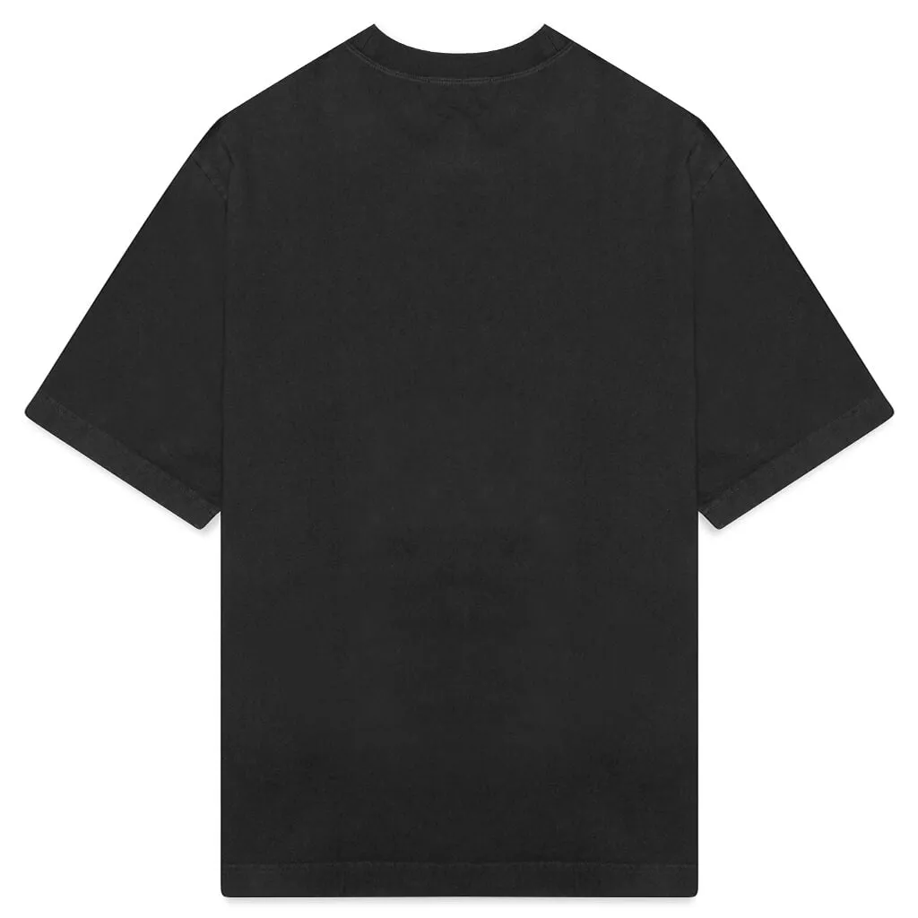 Black Printed Tshirt