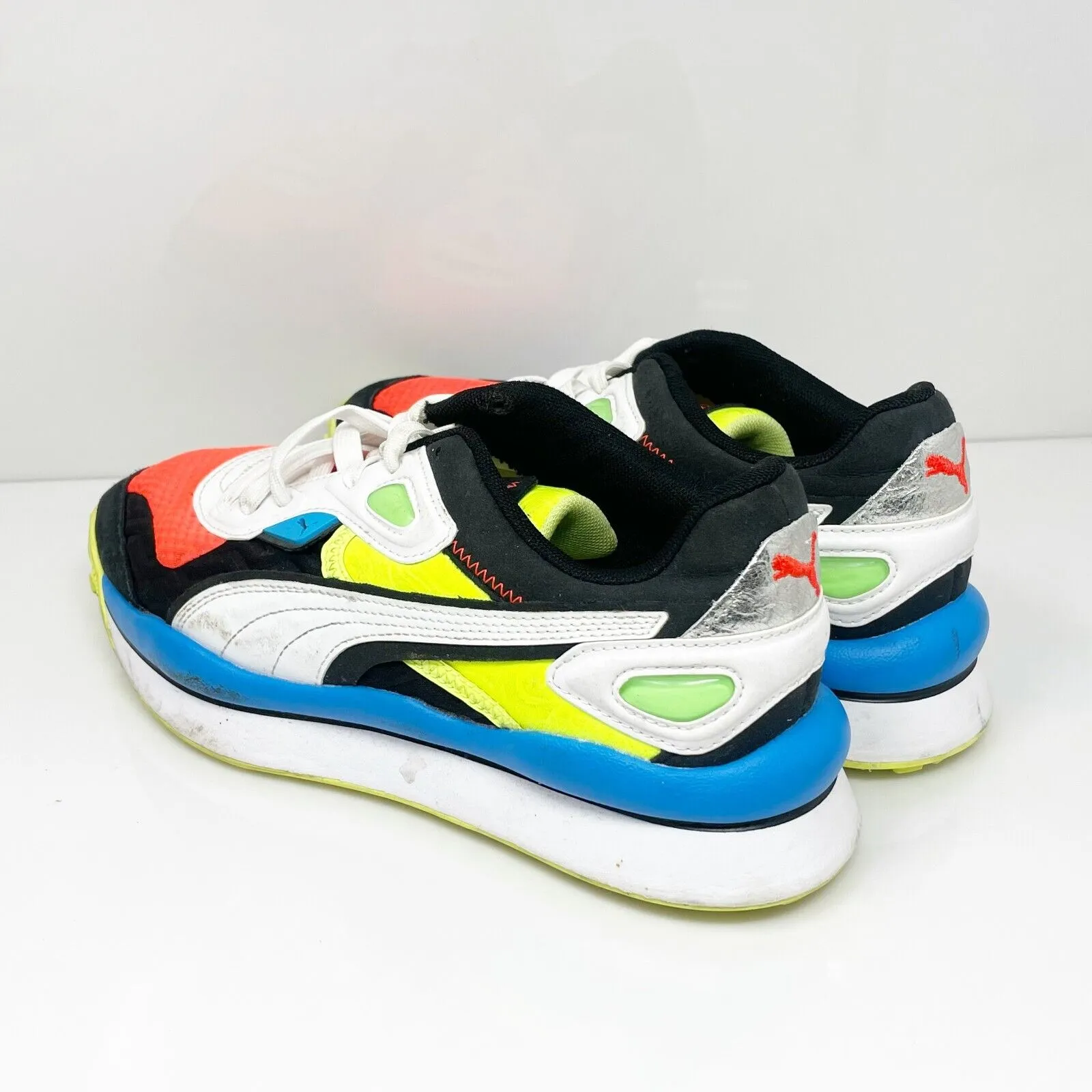 Puma Boys Street Rider Bizerk 375112-01 Multicolor Running Shoes Sneakers Sz 7C