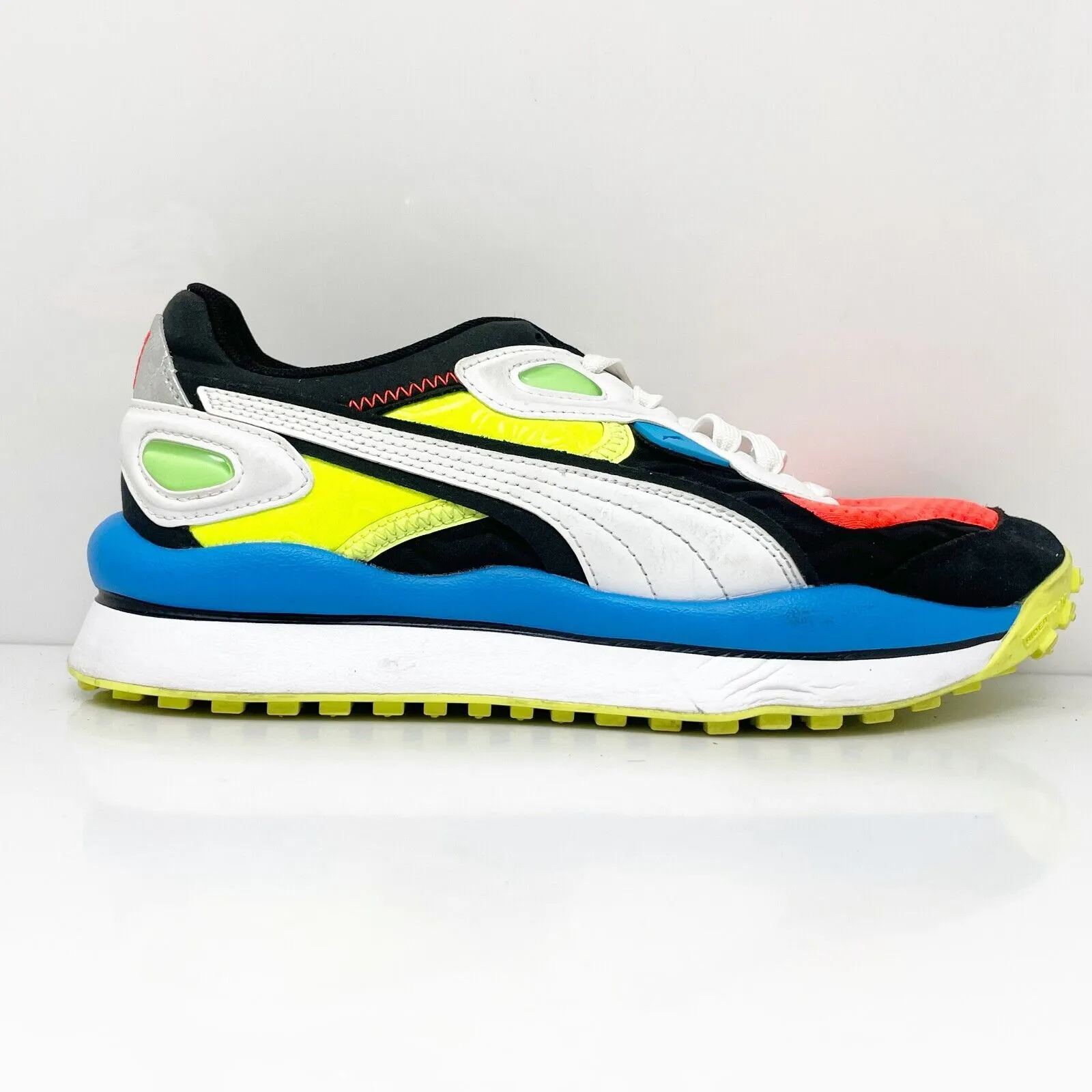 Puma Boys Street Rider Bizerk 375112-01 Multicolor Running Shoes Sneakers Sz 7C