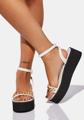 Pure New In Town Flatform Sandals-