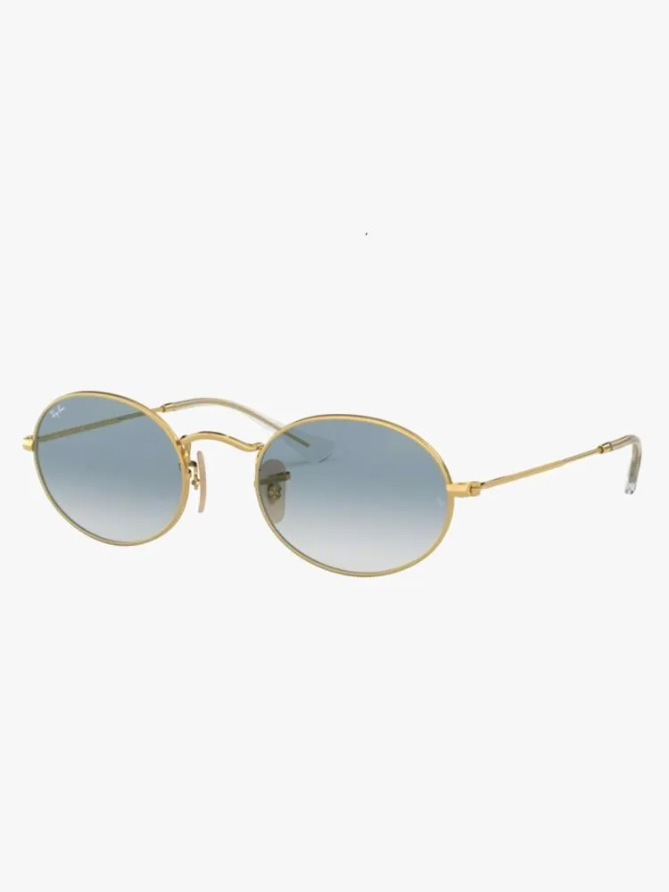     RAY-BAN  Oval Flat Lenses Sunglasses    