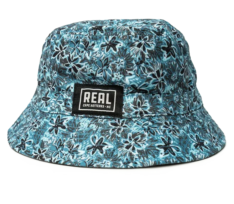 REAL Wildflower Reversible Hat-Smoke