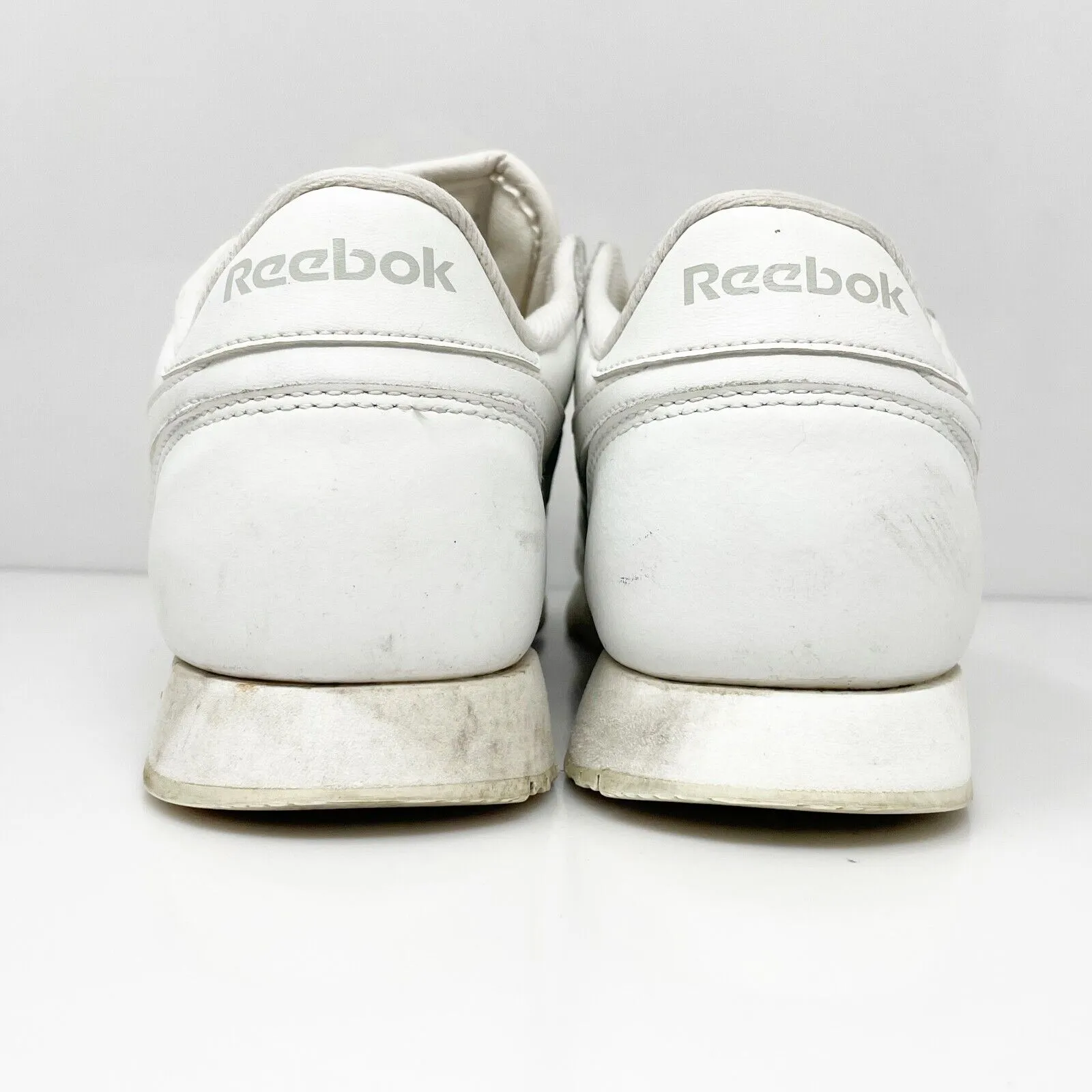 Reebok Womens Classic 1-162634 White Casual Shoes Sneakers Size 7.5