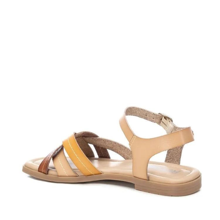 Refresh 171936 Sandali Donna Flat Beige