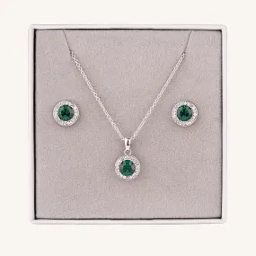 RG001- Emerald Stone Gift Set - D&X London